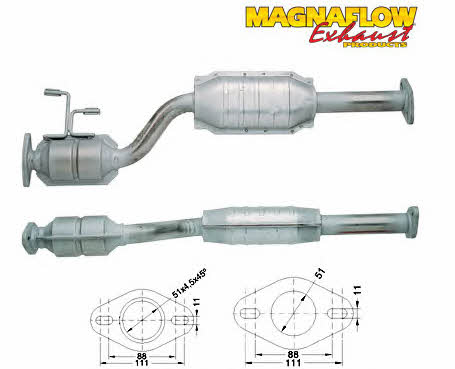Magnaflow 82518 Каталізатор 82518: Купити в Україні - Добра ціна на EXIST.UA!
