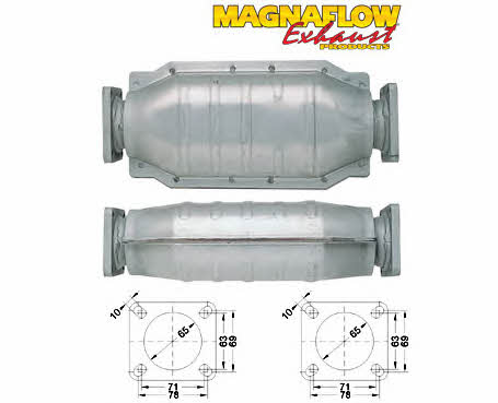 Magnaflow 81204 Каталізатор 81204: Купити в Україні - Добра ціна на EXIST.UA!