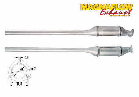 Magnaflow 80262 Каталізатор 80262: Купити в Україні - Добра ціна на EXIST.UA!