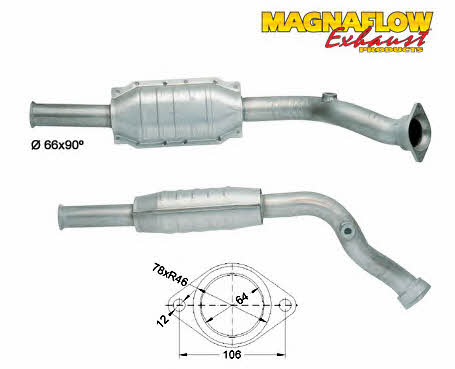 Magnaflow 86034 Каталізатор 86034: Купити в Україні - Добра ціна на EXIST.UA!