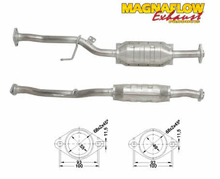 Magnaflow 88022 Каталізатор 88022: Купити в Україні - Добра ціна на EXIST.UA!