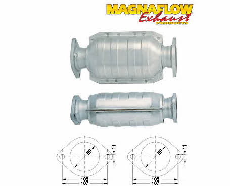 Magnaflow 85608 Каталізатор 85608: Купити в Україні - Добра ціна на EXIST.UA!
