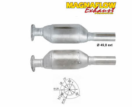 Magnaflow 87040 Каталізатор 87040: Купити в Україні - Добра ціна на EXIST.UA!