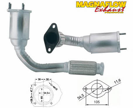 Magnaflow 82570D Каталізатор 82570D: Купити в Україні - Добра ціна на EXIST.UA!