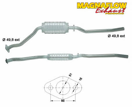 Magnaflow 85824 Каталізатор 85824: Купити в Україні - Добра ціна на EXIST.UA!
