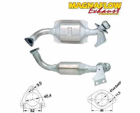 Magnaflow 87018 Каталізатор 87018: Купити в Україні - Добра ціна на EXIST.UA!