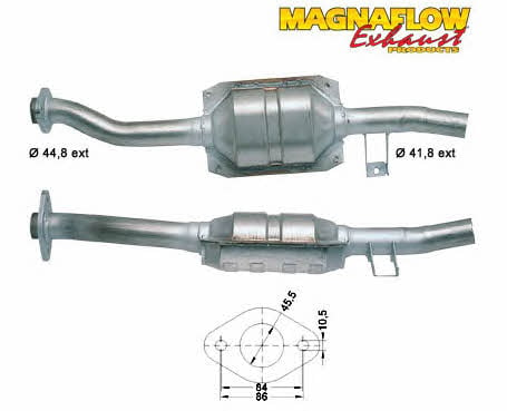 Magnaflow 87617 Каталізатор 87617: Купити в Україні - Добра ціна на EXIST.UA!