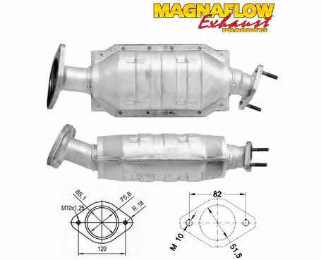 Magnaflow 84820 Каталізатор 84820: Купити в Україні - Добра ціна на EXIST.UA!