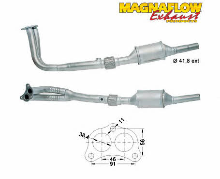 Magnaflow 87207 Каталізатор 87207: Купити в Україні - Добра ціна на EXIST.UA!