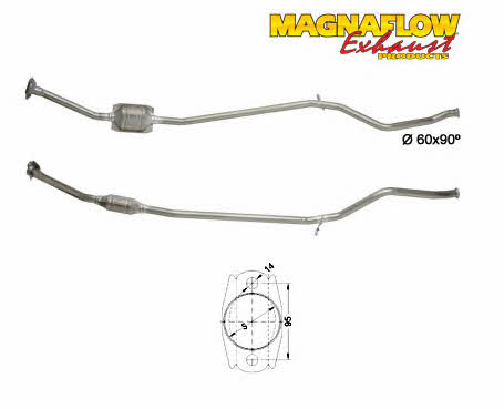 Magnaflow 86046D Каталізатор 86046D: Приваблива ціна - Купити в Україні на EXIST.UA!