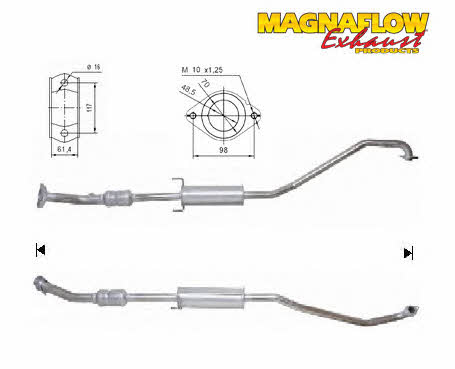 Magnaflow 78026 Каталізатор 78026: Купити в Україні - Добра ціна на EXIST.UA!