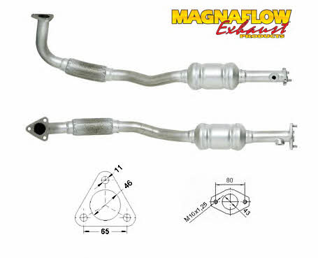 Magnaflow 71402 Каталізатор 71402: Купити в Україні - Добра ціна на EXIST.UA!