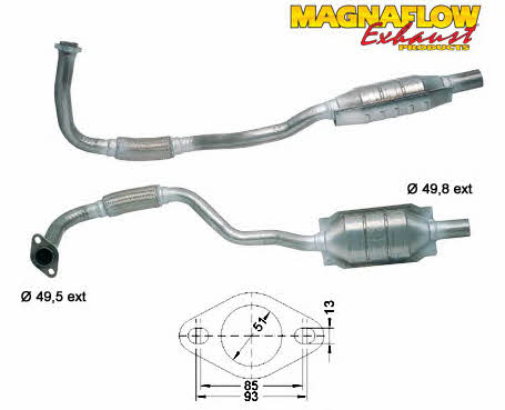 Magnaflow 85852 Каталізатор 85852: Купити в Україні - Добра ціна на EXIST.UA!