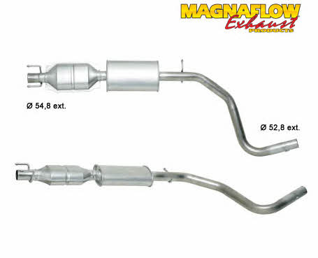 Magnaflow 71809D Каталізатор 71809D: Купити в Україні - Добра ціна на EXIST.UA!