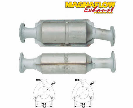 Magnaflow 85848 Каталізатор 85848: Купити в Україні - Добра ціна на EXIST.UA!