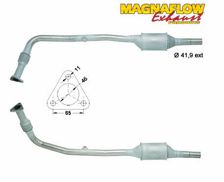 Magnaflow 87008 Каталізатор 87008: Купити в Україні - Добра ціна на EXIST.UA!