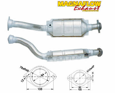 Magnaflow 86020 Каталізатор 86020: Купити в Україні - Добра ціна на EXIST.UA!