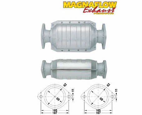 Magnaflow 88025 Каталізатор 88025: Купити в Україні - Добра ціна на EXIST.UA!