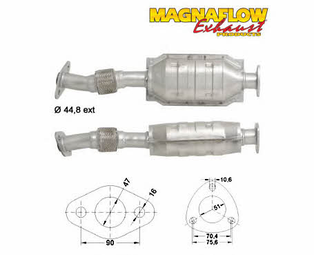 Magnaflow 85812 Каталізатор 85812: Купити в Україні - Добра ціна на EXIST.UA!