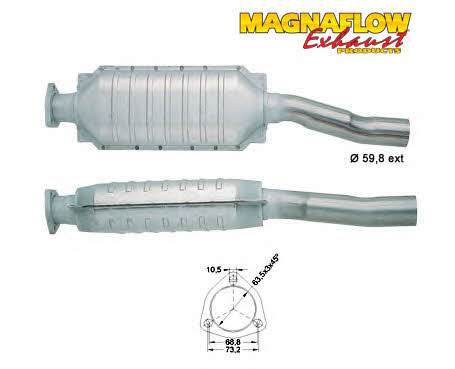 Magnaflow 89228 Каталізатор 89228: Купити в Україні - Добра ціна на EXIST.UA!
