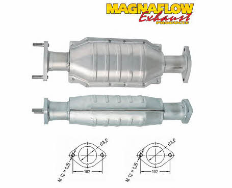 Magnaflow 85412 Каталізатор 85412: Купити в Україні - Добра ціна на EXIST.UA!