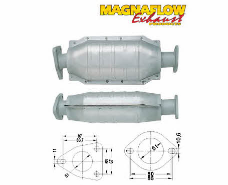 Magnaflow 86704 Каталізатор 86704: Купити в Україні - Добра ціна на EXIST.UA!