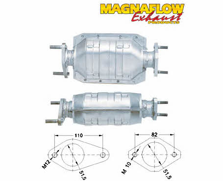 Magnaflow 84817 Каталізатор 84817: Купити в Україні - Добра ціна на EXIST.UA!