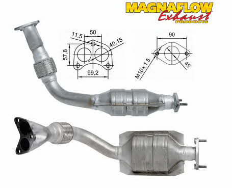 Magnaflow 82582D Каталізатор 82582D: Приваблива ціна - Купити в Україні на EXIST.UA!