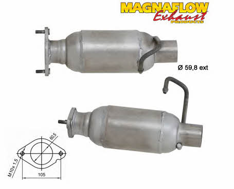 Magnaflow 82580D Каталізатор 82580D: Приваблива ціна - Купити в Україні на EXIST.UA!