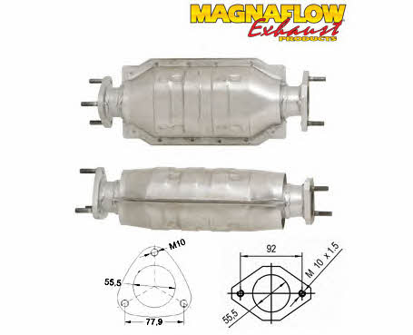 Magnaflow 84110 Каталізатор 84110: Купити в Україні - Добра ціна на EXIST.UA!