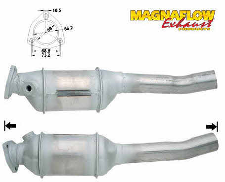 Magnaflow 80216 Каталізатор 80216: Купити в Україні - Добра ціна на EXIST.UA!