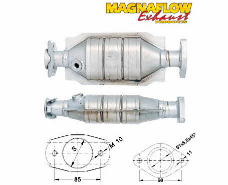 Magnaflow 89237 Каталізатор 89237: Купити в Україні - Добра ціна на EXIST.UA!