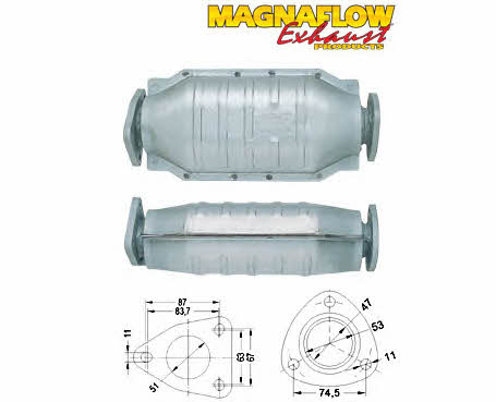Magnaflow 86718 Каталізатор 86718: Купити в Україні - Добра ціна на EXIST.UA!