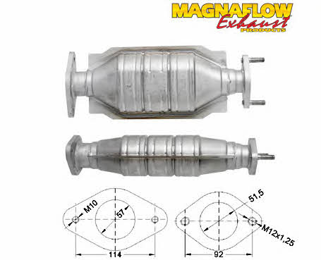Magnaflow 85419D Каталізатор 85419D: Купити в Україні - Добра ціна на EXIST.UA!
