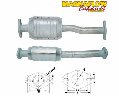 Magnaflow 86712 Каталізатор 86712: Купити в Україні - Добра ціна на EXIST.UA!