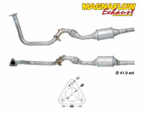 Magnaflow 87010 Каталізатор 87010: Купити в Україні - Добра ціна на EXIST.UA!