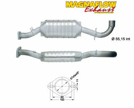 Magnaflow 86328 Каталізатор 86328: Купити в Україні - Добра ціна на EXIST.UA!