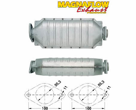 Magnaflow 86332 Каталізатор 86332: Купити в Україні - Добра ціна на EXIST.UA!