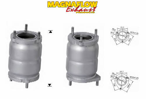 Magnaflow 71408 Каталізатор 71408: Купити в Україні - Добра ціна на EXIST.UA!