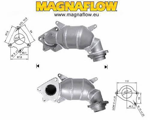 Magnaflow 63005D Каталізатор 63005D: Купити в Україні - Добра ціна на EXIST.UA!