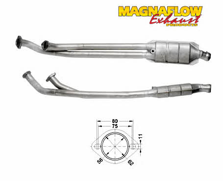 Magnaflow 89242 Каталізатор 89242: Купити в Україні - Добра ціна на EXIST.UA!
