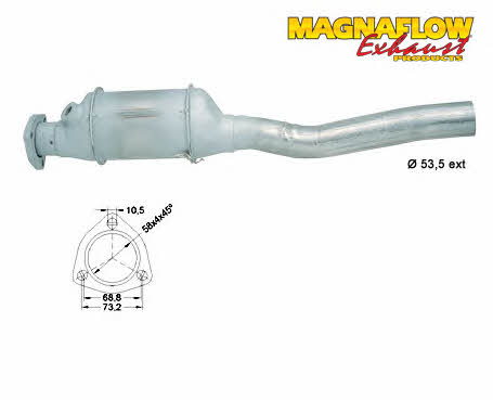 Magnaflow 89204 Каталізатор 89204: Приваблива ціна - Купити в Україні на EXIST.UA!