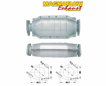 Magnaflow 86708 Каталізатор 86708: Купити в Україні - Добра ціна на EXIST.UA!