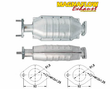 Magnaflow 85416 Каталізатор 85416: Купити в Україні - Добра ціна на EXIST.UA!