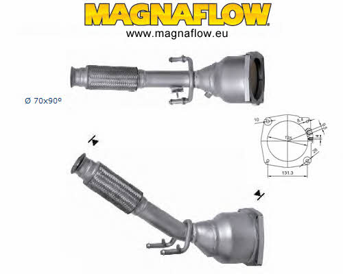 Magnaflow 60925D Каталізатор 60925D: Купити в Україні - Добра ціна на EXIST.UA!