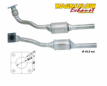 Magnaflow 87031D Каталізатор 87031D: Купити в Україні - Добра ціна на EXIST.UA!