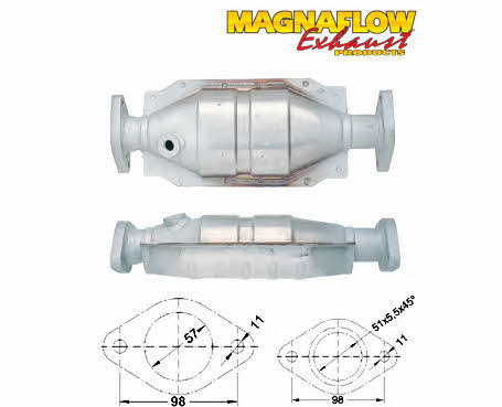 Magnaflow 89206 Каталізатор 89206: Купити в Україні - Добра ціна на EXIST.UA!