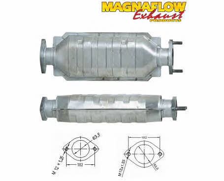 Magnaflow 89243 Каталізатор 89243: Купити в Україні - Добра ціна на EXIST.UA!