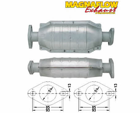 Magnaflow 85406 Каталізатор 85406: Купити в Україні - Добра ціна на EXIST.UA!
