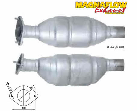 Magnaflow 71801D Каталізатор 71801D: Приваблива ціна - Купити в Україні на EXIST.UA!